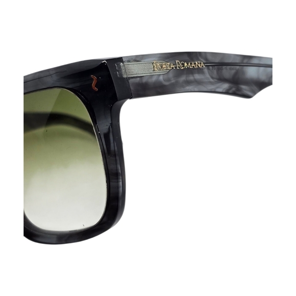 Porta Romana Green Gray Sunglasses - Picture 3 of 6